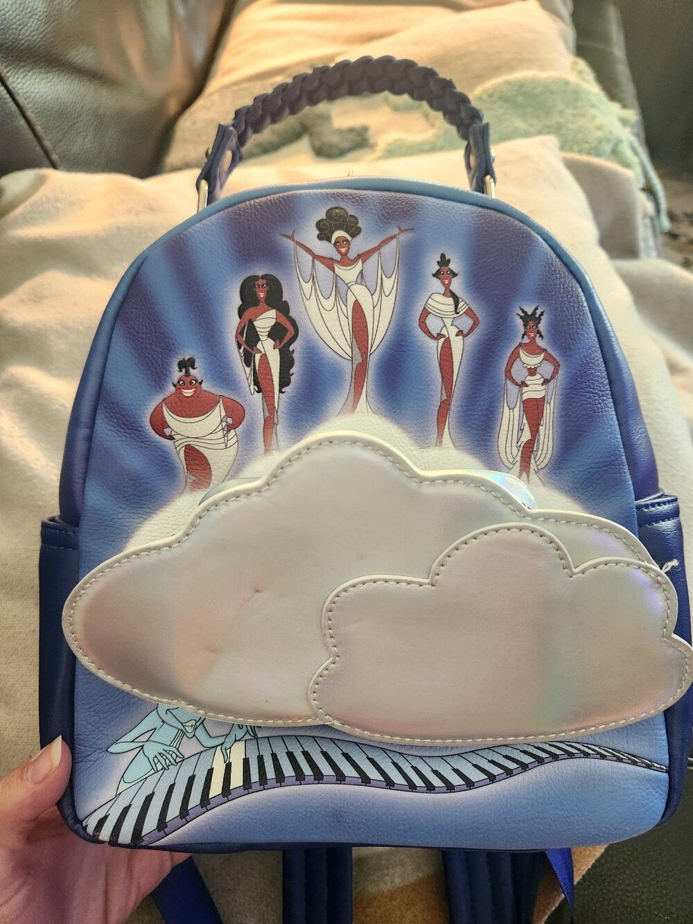 NWT Disney  Universe Hercules Muse Backpack